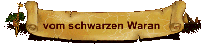 vom schwarzen Waran